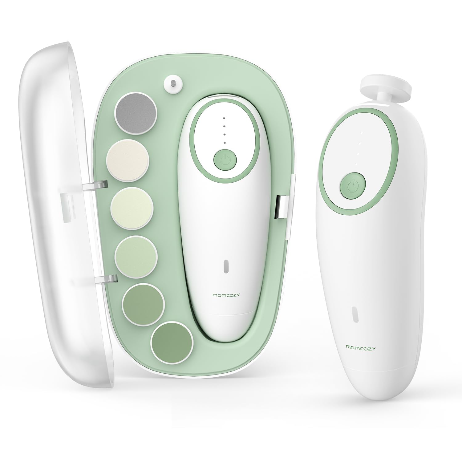 electric baby nail file – Night Light & Low-Noise Trimmer