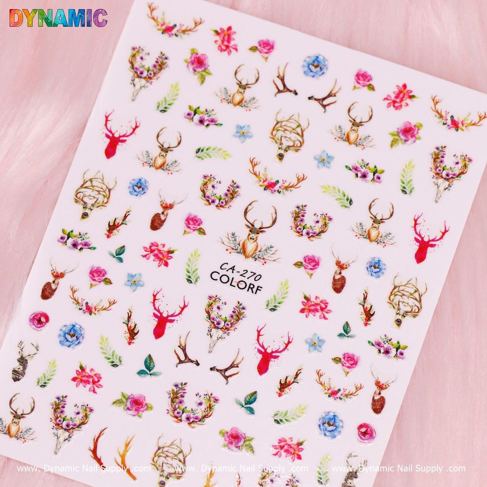 Floral Deer Nail Stickers: Salon Buyer’s Practical Guide