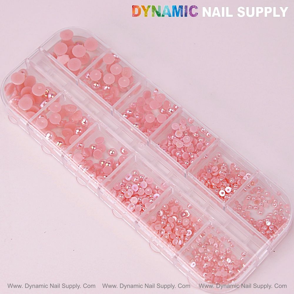 Pink Pearl Nail Charms to Revive Chipped & Dull Nails